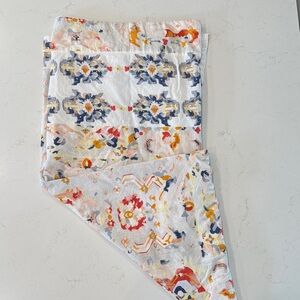 Anthropologie Orissa Organic Cotton Multicolor Shower Curtain